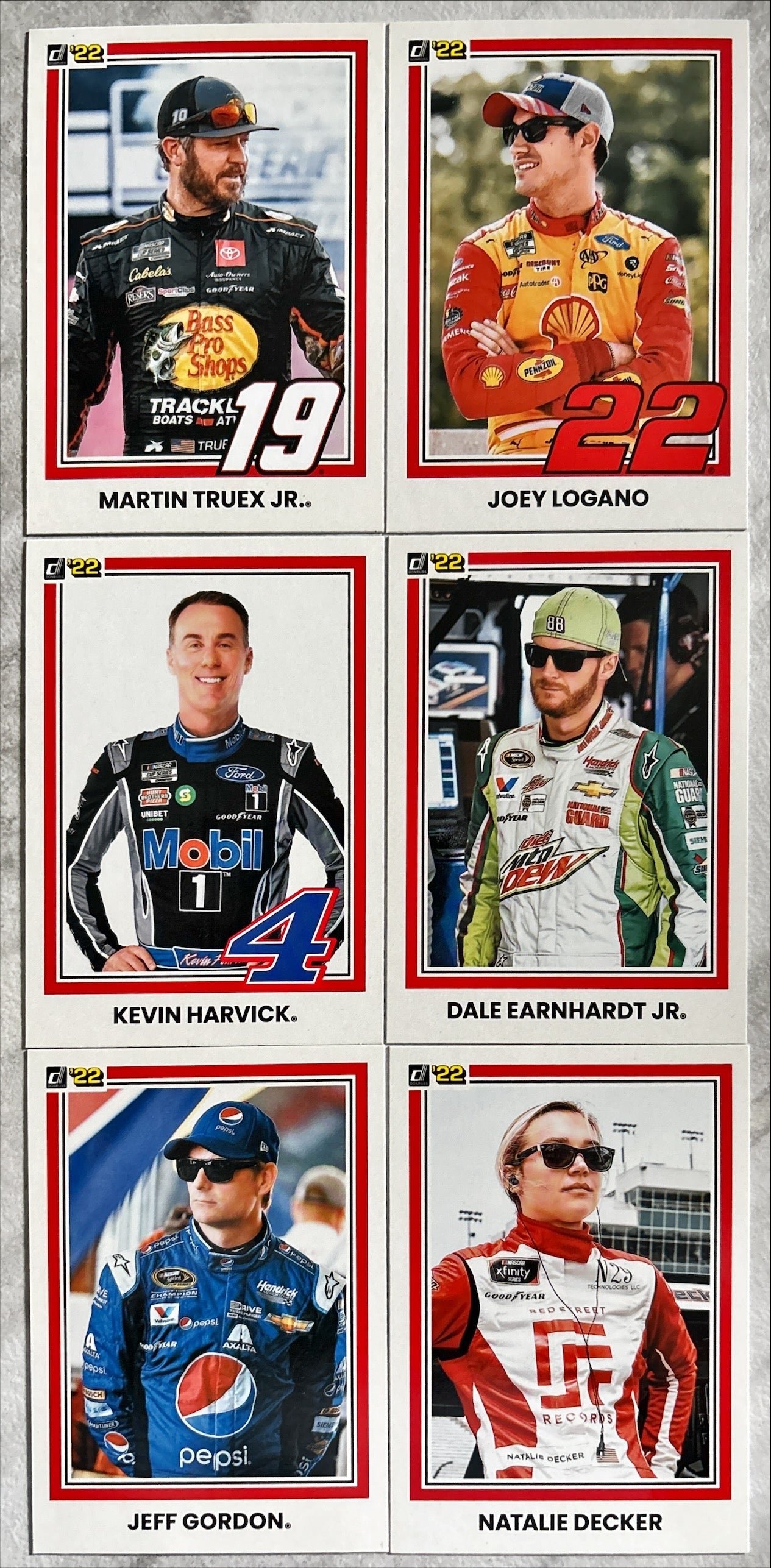 2022 NASCAR Donruss Racing (RETRO) Pick & Choose