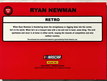 NASCAR - Ryan Newman RELIC - 2023 Donruss Racing Red Parallel Relic
