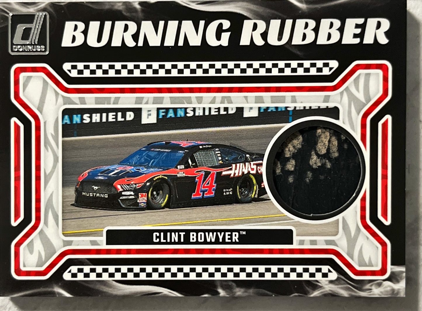 NASCAR - Clint Bowyer RELIC - 2024 Donruss Racing Burning Rubber Tire Relic
