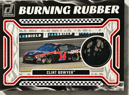 NASCAR - Clint Bowyer RELIC - 2024 Donruss Racing Burning Rubber Tire Relic