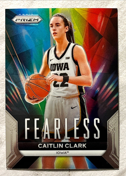WNBA - Caitlin Clark - 2024 Panini Prizm 'Fearless' Insert Rookie Card (RC)