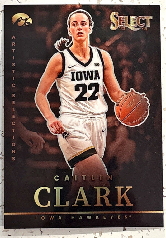 WNBA - Caitlin Clark - 2024 The Caitlin Clark Collection 'Artistic Selections' Rookie Card (RC)