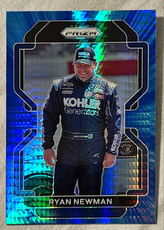 NASCAR - Ryan Newman - 2022 Panini Prizm Racing 'Hyper Blue' Prizm