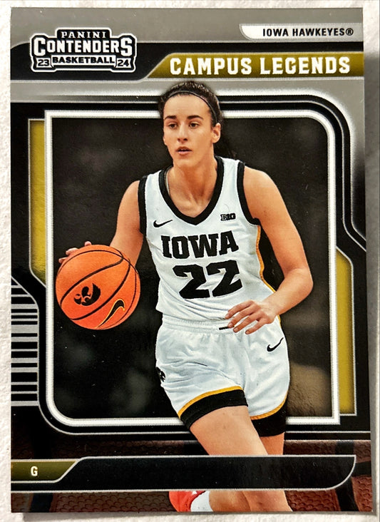 WNBA - Caitlin Clark 2024 Collection 'Campu Legends' Rookie Card (RC) Silver Foil