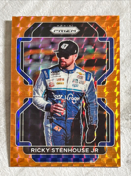 NASCAR - Ricky Stenhouse Jr. - 2022 Panini Prizm Racing 'Reactive Orange' Prizm