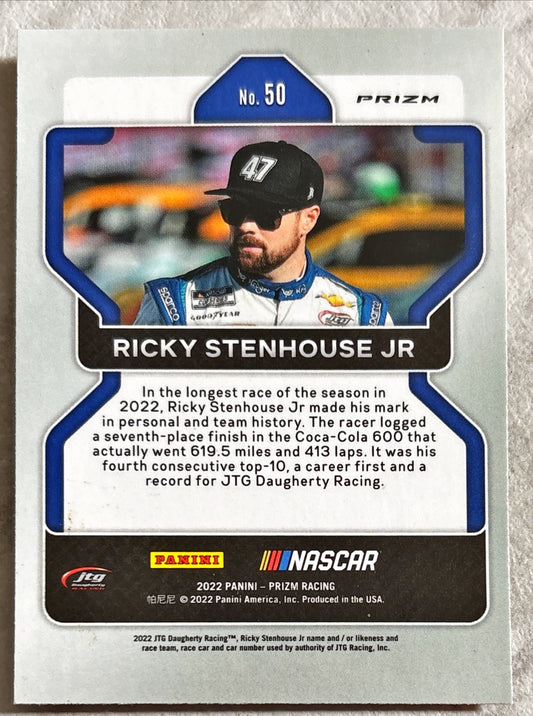 NASCAR - Ricky Stenhouse Jr. - 2022 Panini Prizm Racing 'Reactive Orange' Prizm