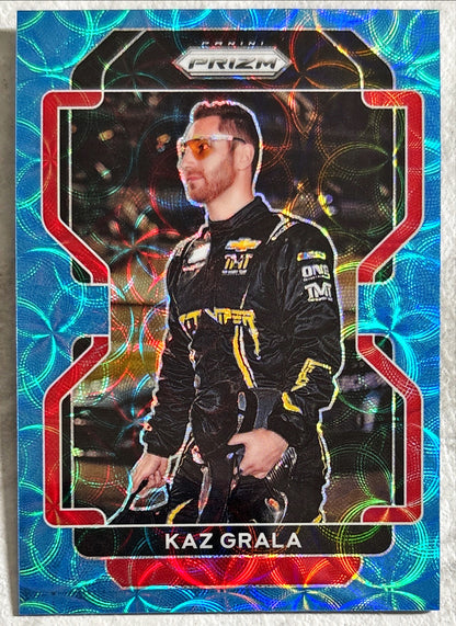 NASCAR - Kaz Grala - 2022 Panini Prizm Racing 'Blue Scope' Prizm /99