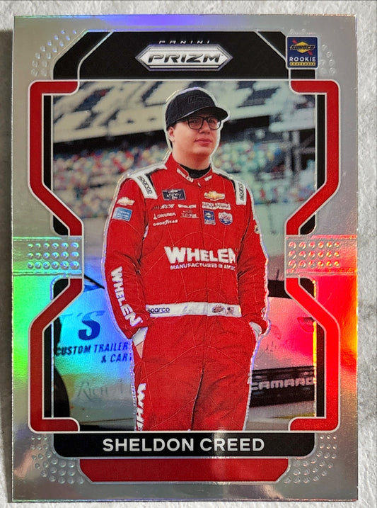 NASCAR - Sheldon Creed - 2022 Panini Prizm Racing 'Silver Holo' Prizm