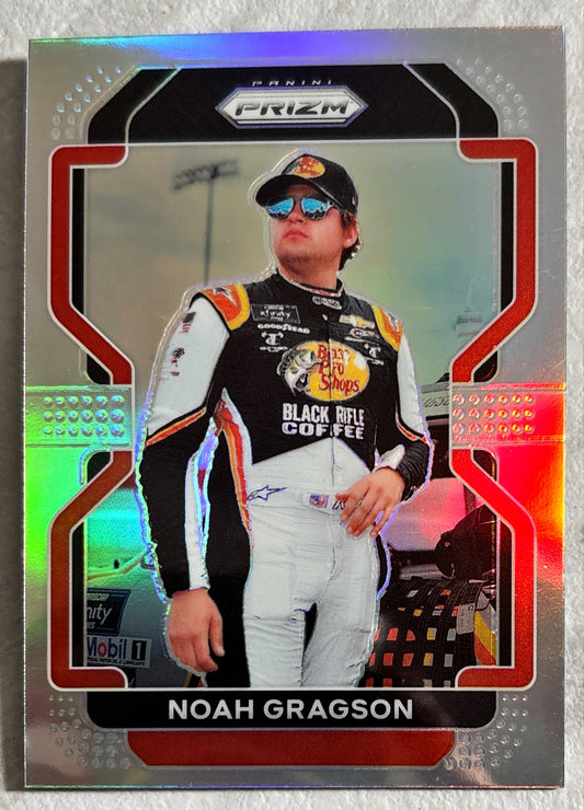 NASCAR - Noah Gragson - 2022 Panini Prizm Racing 'Silver Holo' Prizm