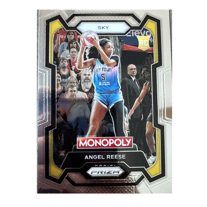 WNBA - Angel Reese - 2024 Panini Prizm 'WNBA Monopoly' Rookie Card (RC) Chicago Sky