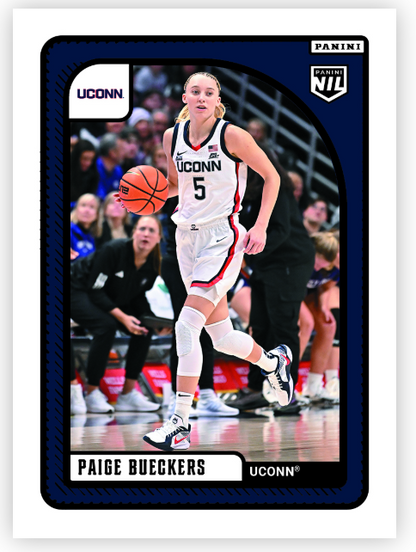 WNBA - Paige Bueckers - 2024 UConn Women's Basketball NIL #30 - Base card WNBA Dallas Wings