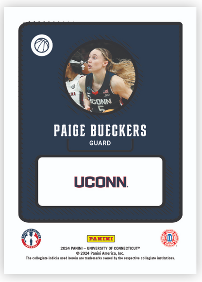 WNBA - Paige Bueckers - 2024 UConn Women's Basketball #23 - Base card WNBA Dallas Wings