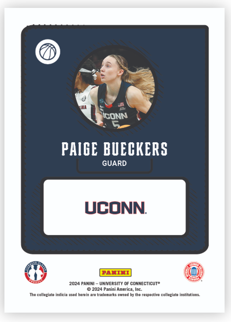 WNBA - Paige Bueckers - 2024 UConn Women's Basketball #23 - Base card WNBA Dallas Wings